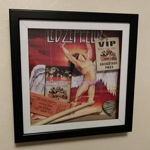 Custom Led Zeppelin Framed Wall Art